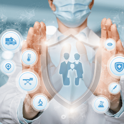 Assorted health supplements and wellness items