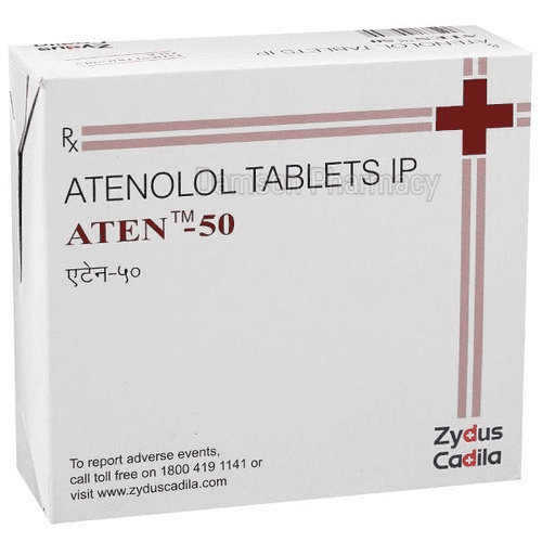 Aten 50mg Tablets Aten 50mg Tablet