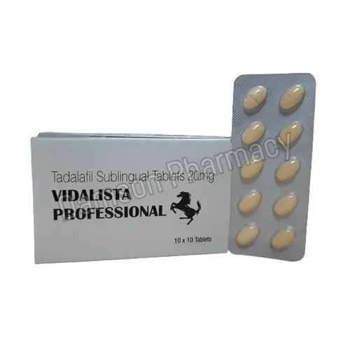 Vidalista Professional 20mg Tablets Vidalista Professional 20mg Tablets