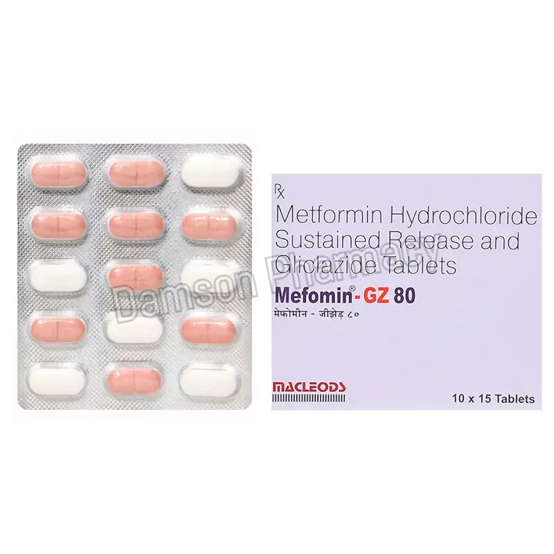 Mefomin GZ 80mg Tablet Mefomin GZ 80mg Tablets