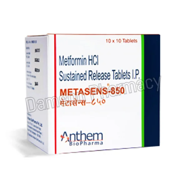 Metasens 850mg Tablet Metasens 850mg Tablets