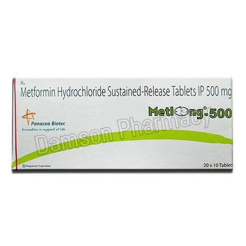 Metlong 500mg Tablet Metlong 500mg Tablets