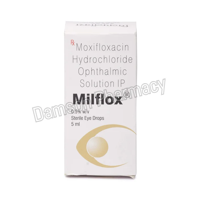 Milflox 0.5% Eye Drops 5ml Milflox 0.5% Eye Drops 5ml