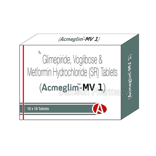 Acmeglim MV 1 Tablet Acmeglim MV 1 Tablets