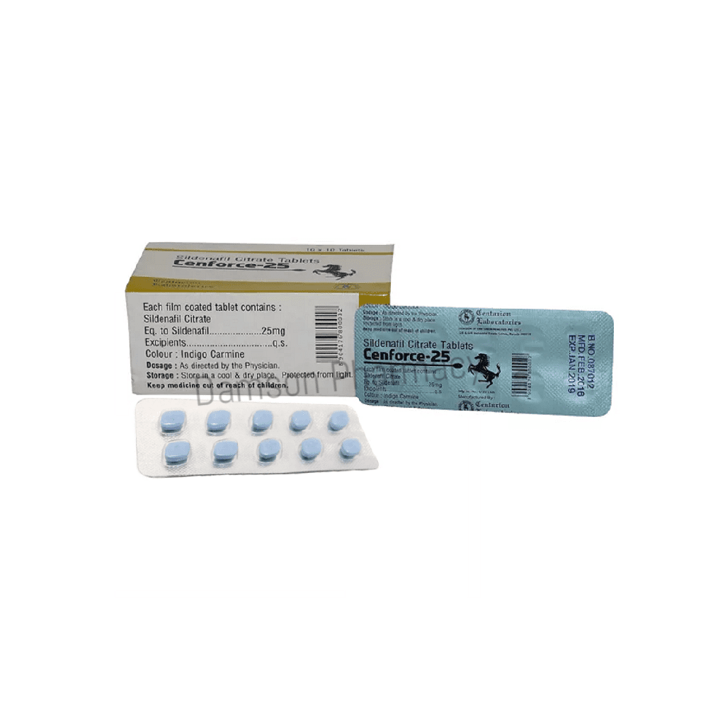 Cenforce 25mg Sildenafil Tablets Cenforce 25mg Tablet 3
