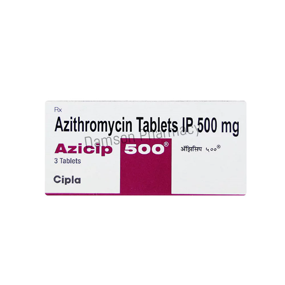 Azicip 500mg Azithromycin Tablets Azicip 500mg Azithromycin Tablets