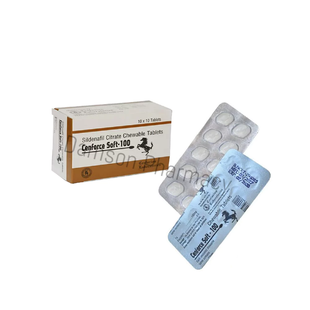 Cenforce Soft 100mg Sildenafil Tablets Cenforce Soft 100mg Tablets