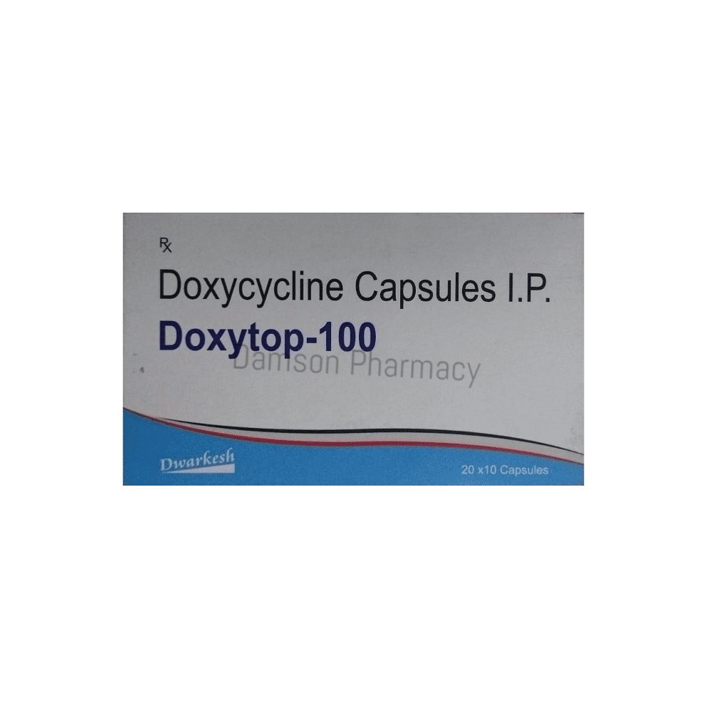 Doxytop 100mg Doxycycline Capsules Doxytop 100mg Doxycycline Capsules