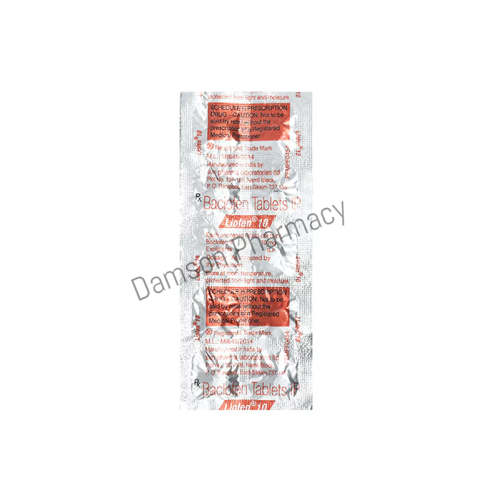 Liofen 10mg Baclofen Tablets Liofen 10mg Baclofen Tablets