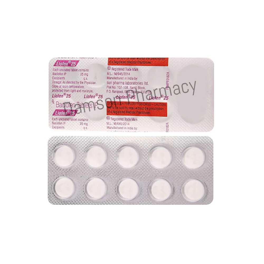 Liofen 25mg Tablets Liofen 25mg Tablets