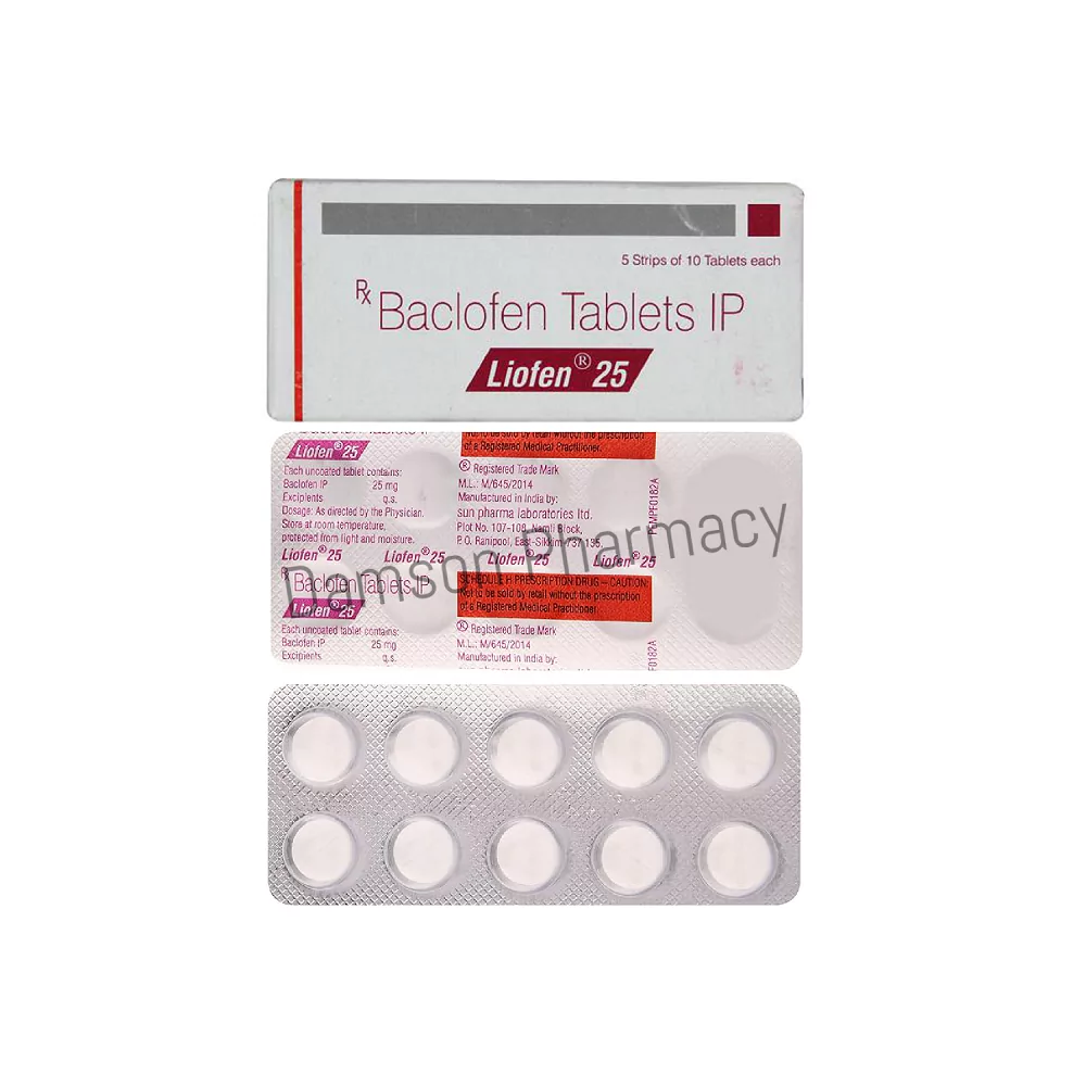 Liofen 25mg Tablets Liofen 25mg Tablets