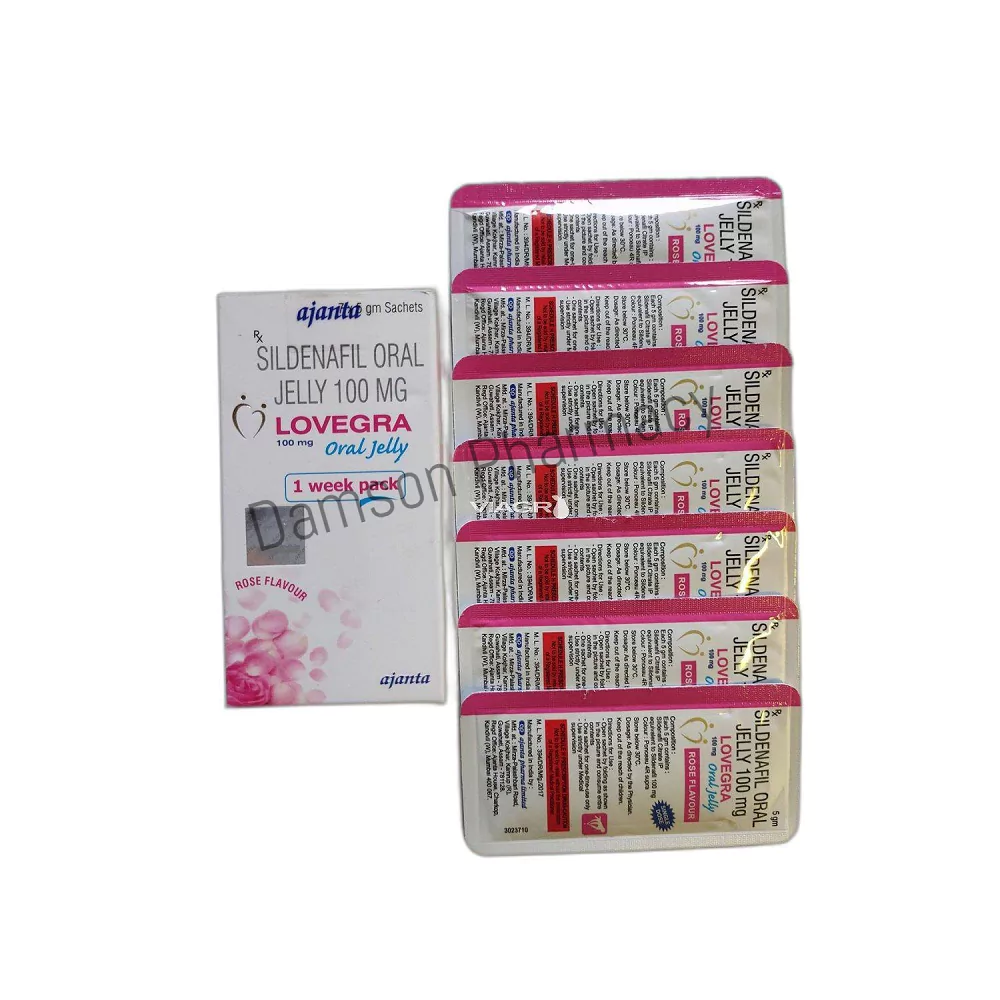 Lovegra Oral Jelly 100mg Lovegra Oral Jelly 100mg