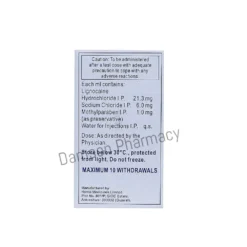 Lox 2% Lignocaine Injection 30ml Lox 2% Lignocaine Injection