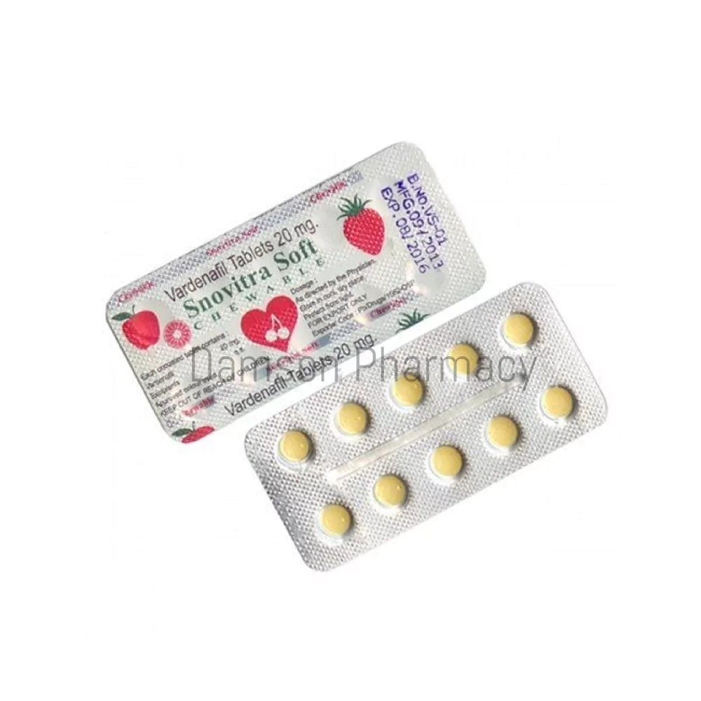 Snovitra Soft 20mg Tablets Snovitra Soft 20mg Tablets
