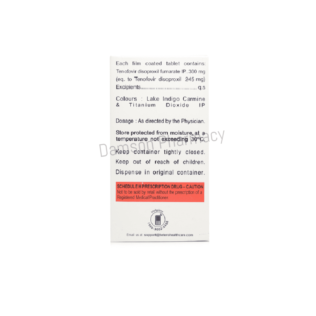 Tenof 300 mg Tablets Tenof 300mg Tenofovir Disoproxil Fumarate Tablet 2