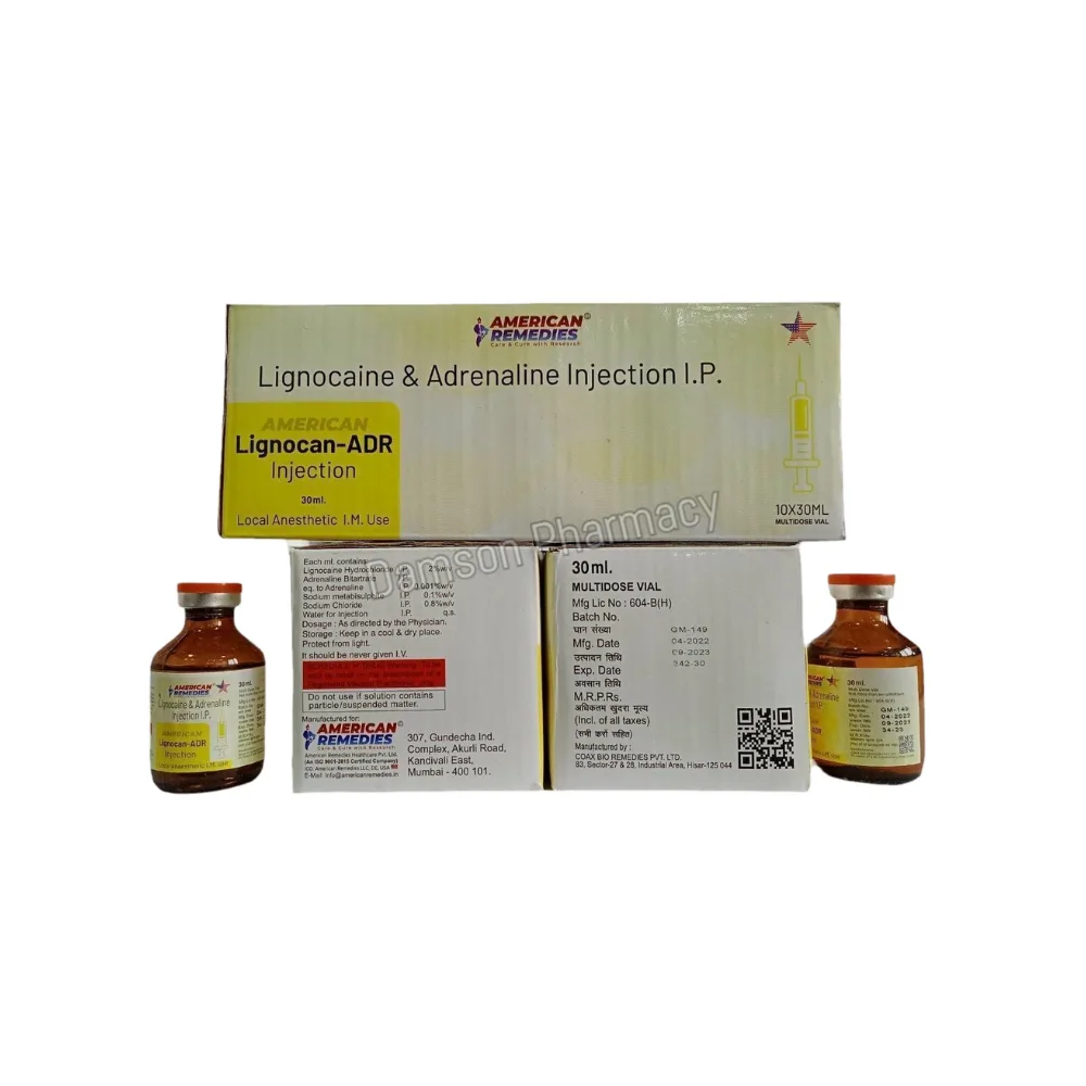 Lignocan ADR Lidocaine and Adrenaline Injection Lignocan ADR Lidocaine and Adrenaline Injection 2