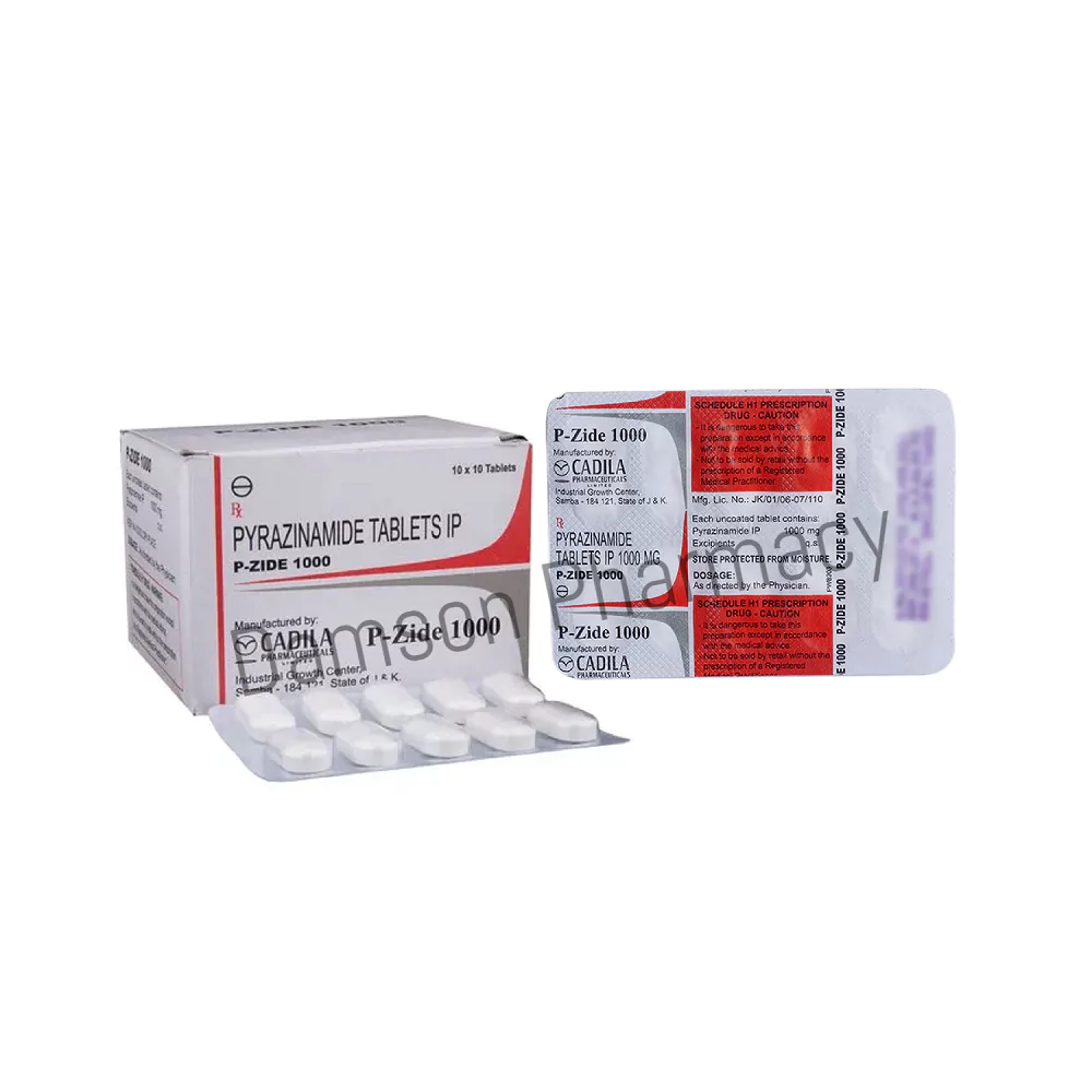 P-Zide 1000mg Pyrazinamide Tablets P-Zide 1000mg Pyrazinamide Tablets