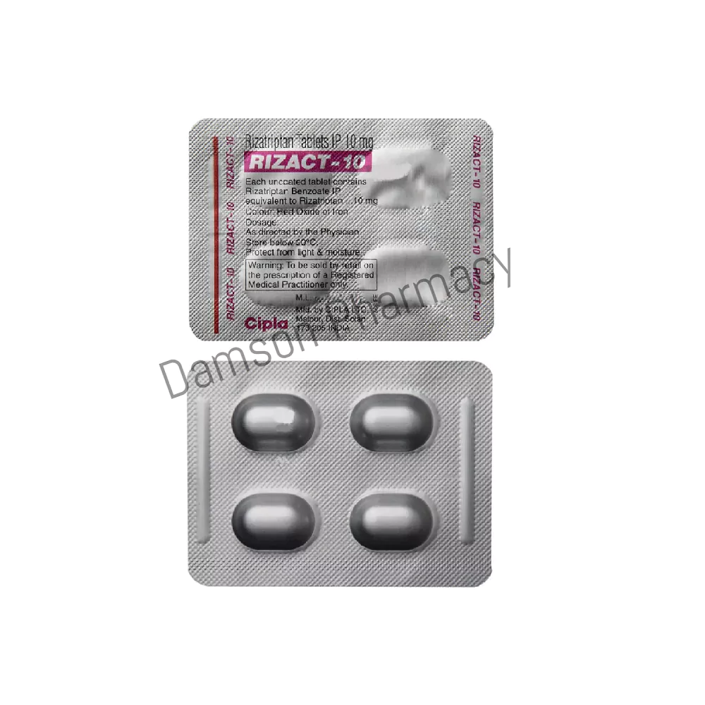 Rizact 10mg Tablets Rizact 10mg Tablets