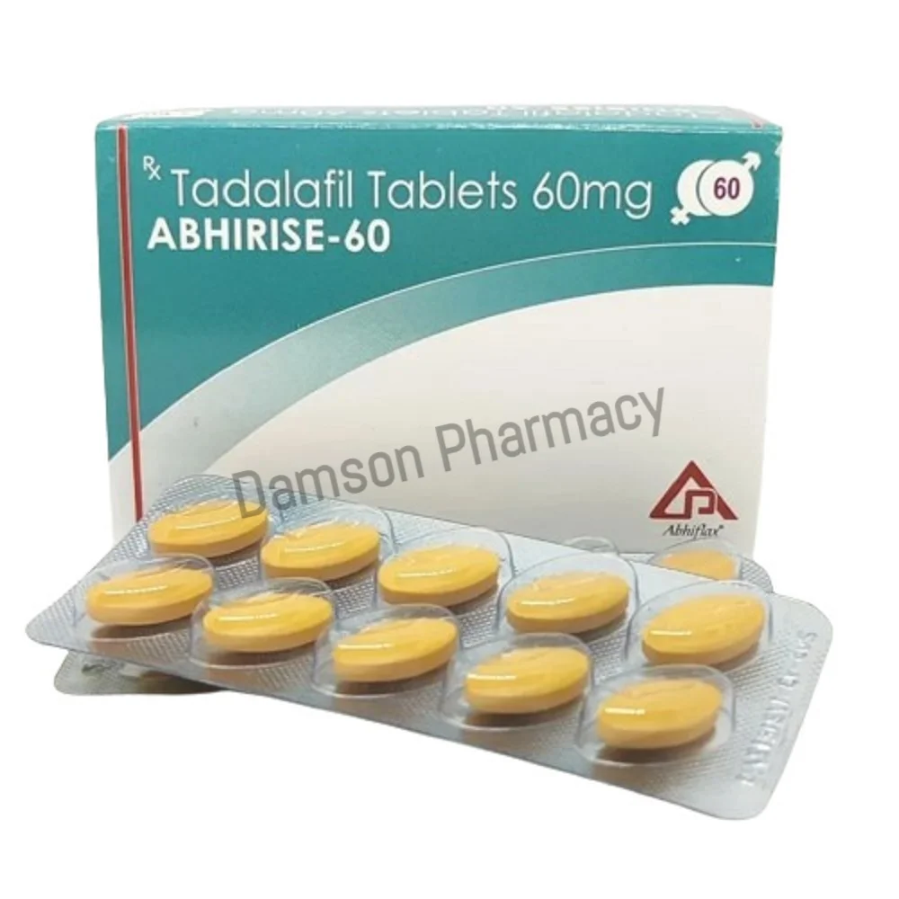 Abhirise 60mg Tadalafil Tablets Abhirise 60mg Tadalafil Tablets