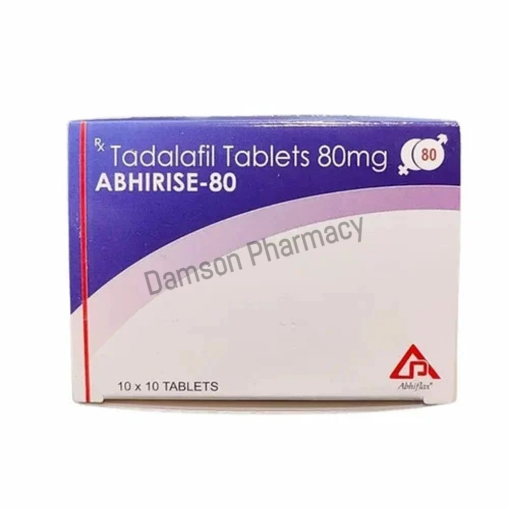 Abhirise 80mg Tadalafil Tablets Abhirise 80mg Tadalafil Tablets