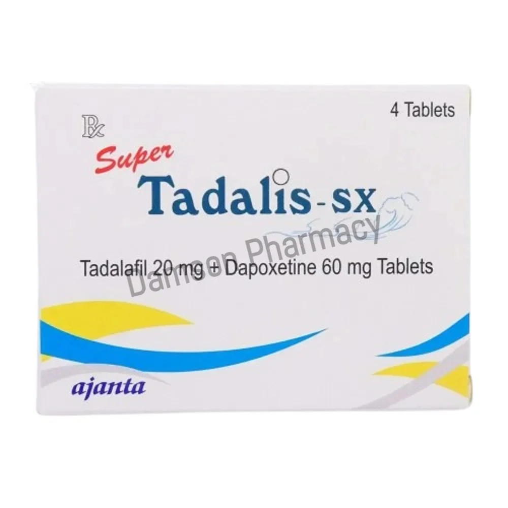 Super Tadalis-SX 80mg Tadalafil & Dapoxetine Tablets Super Tadalis-SX 80mg Tadalafil & Dapoxetine Tablets