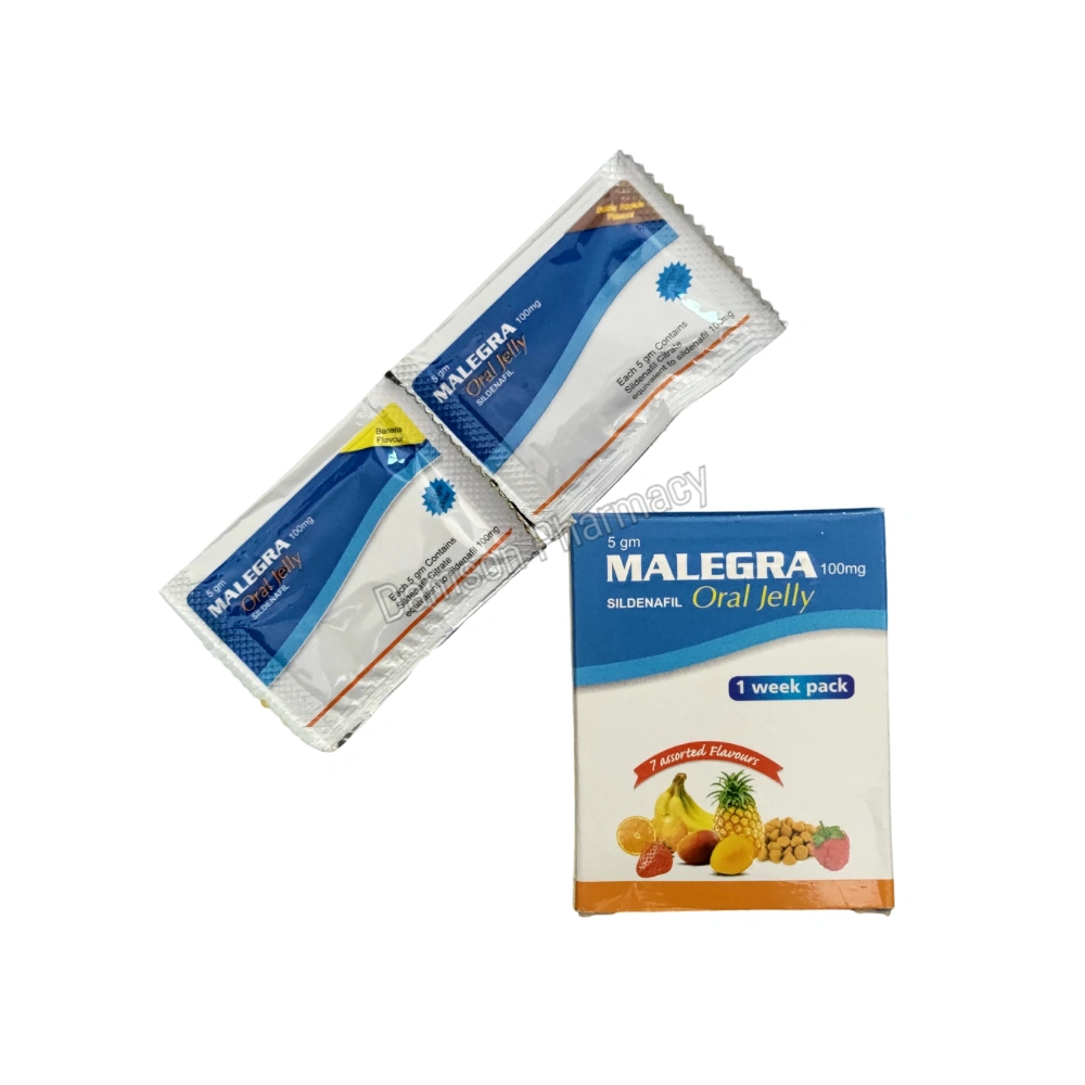 Malegra 100mg Sildenafil Oral Jelly Malegra 100mg Sildenafil Oral Jelly 1