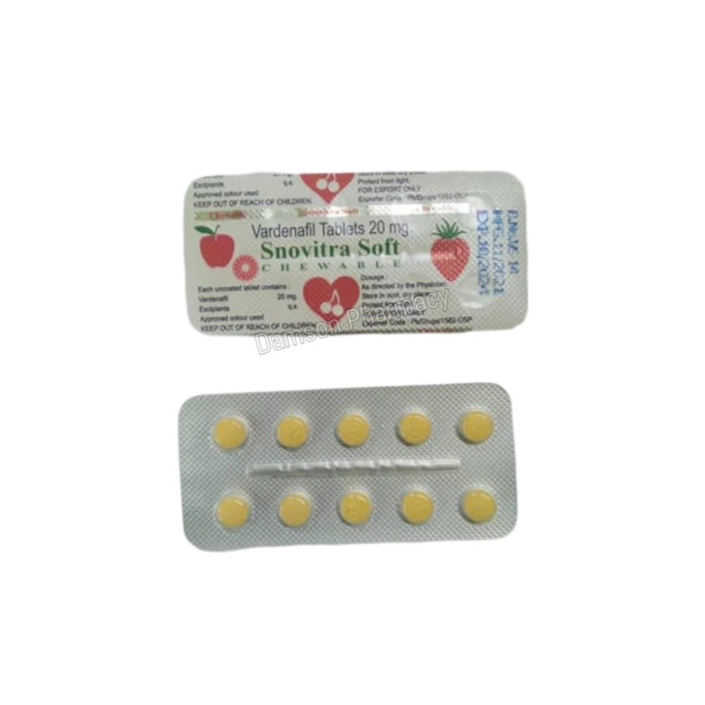 Snovitra Soft 20mg Tablets Snovitra Soft 20mg Tablets 1
