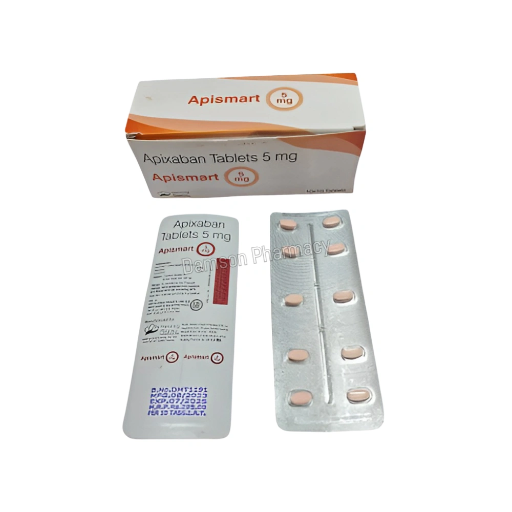 Apismart 5mg Apixaban Tablets Apismart 5mg Apixaban Tablets 1