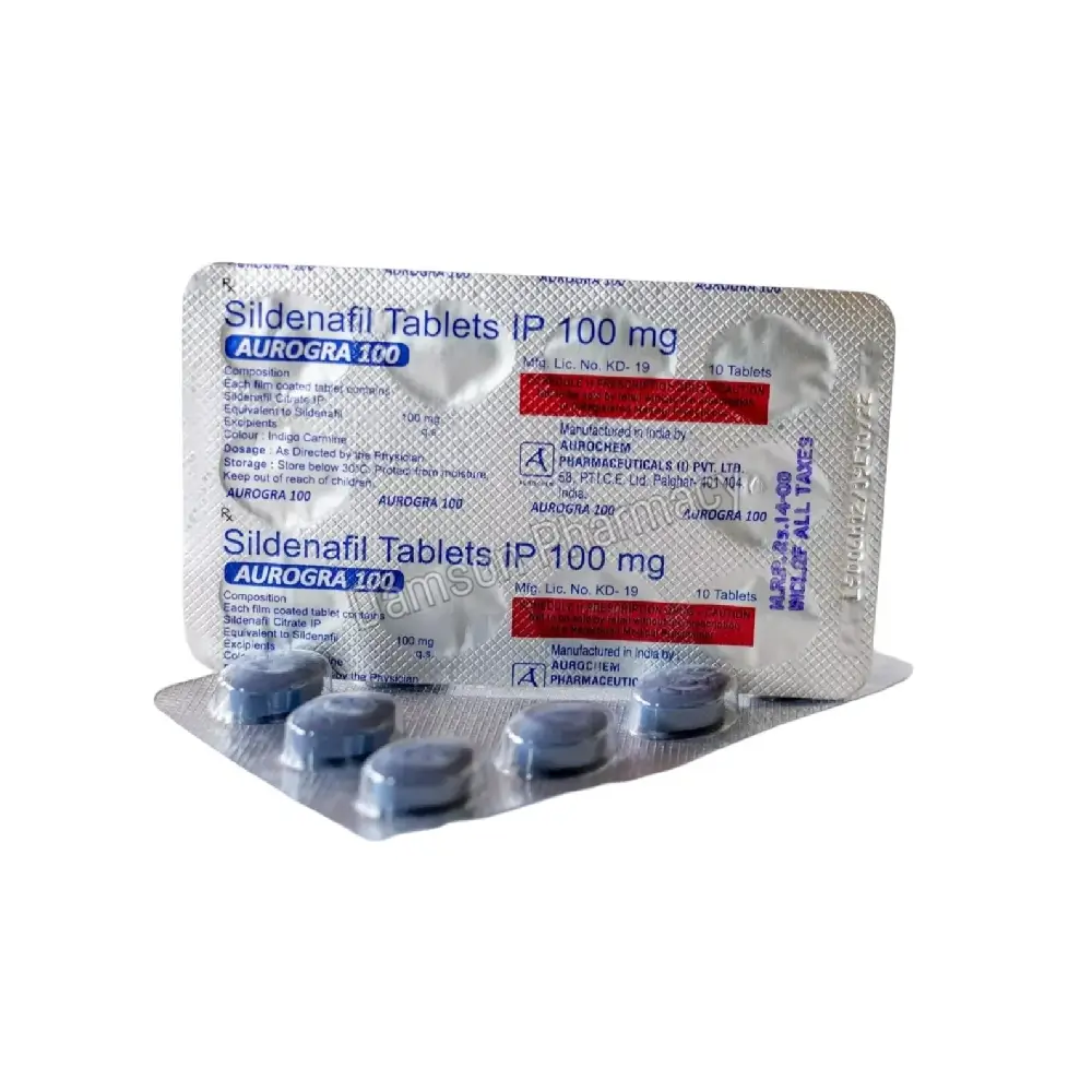 Aurogra 100mg Sildenafil Tablets Aurogra 100mg Sildenafil Tablets 3