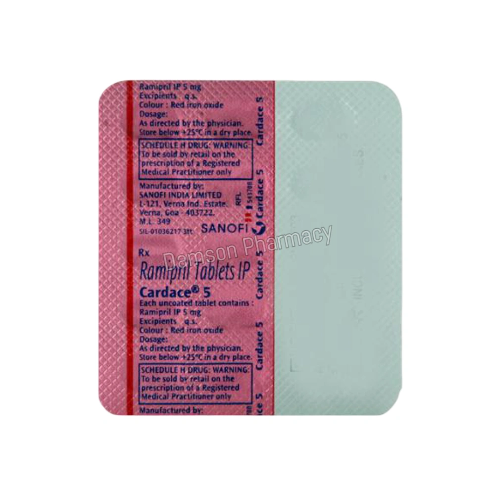 Cardace 5mg Tablets Cardace 5mg Tablets 3