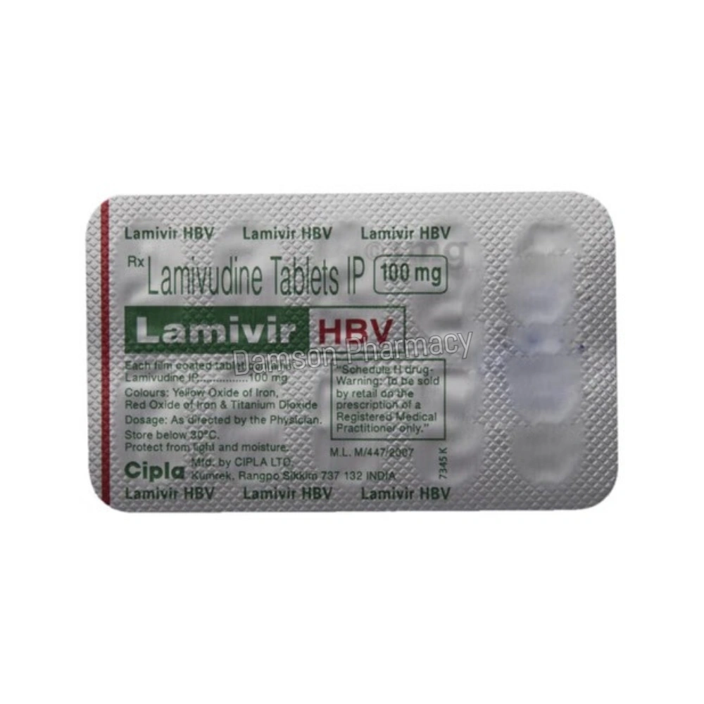 Lamivir HBV 100mg Tablet Lamivir HBV 100mg Tablet 1