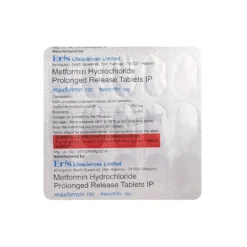 Maxformin 750mg Tablet Maxformin 750mg Tablet 1