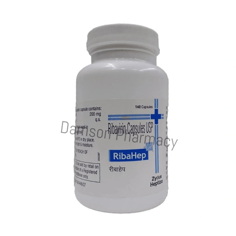 Ribahep Ribavirin 200mg Capsules Ribahep Ribavirin 200mg Capsule 1