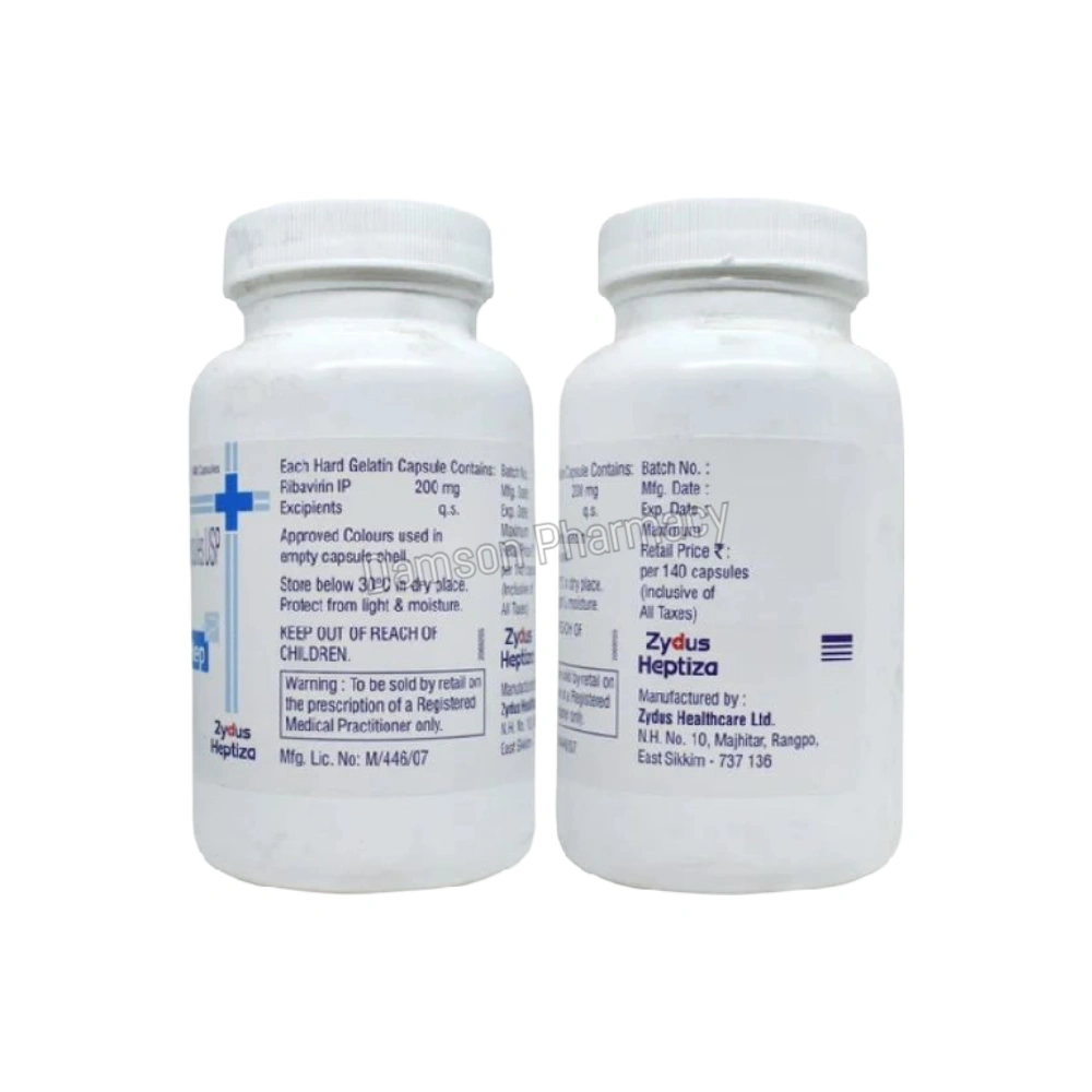 Ribahep Ribavirin 200mg Capsules Ribahep Ribavirin 200mg Capsules 3