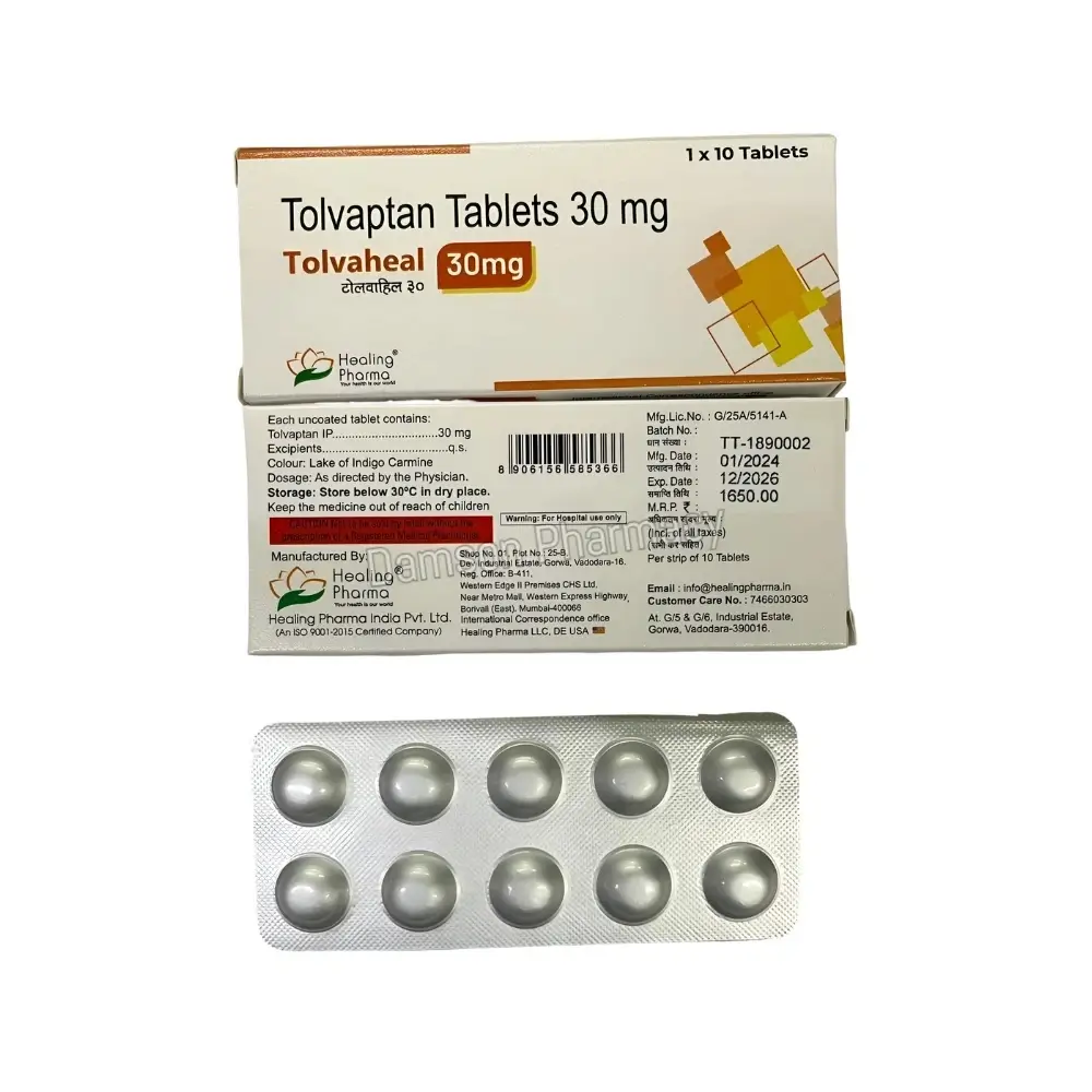 Tolvaheal 30mg Tolvaptan Tablets Tolvaheal 30mg Tolvaptan Tablets 2
