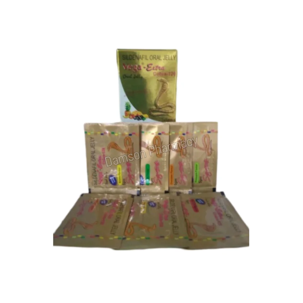 Vega Extra Cobra 120mg Sildenafil Oral Jelly Vega Extra Cobra 120mg Sildenafil Oral Jelly 2