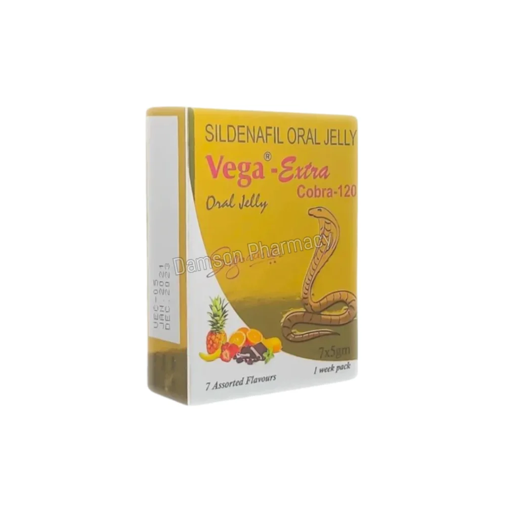 Vega Extra Cobra 120mg Sildenafil Oral Jelly Vega Extra Cobra 120mg Sildenafil Oral Jelly 3