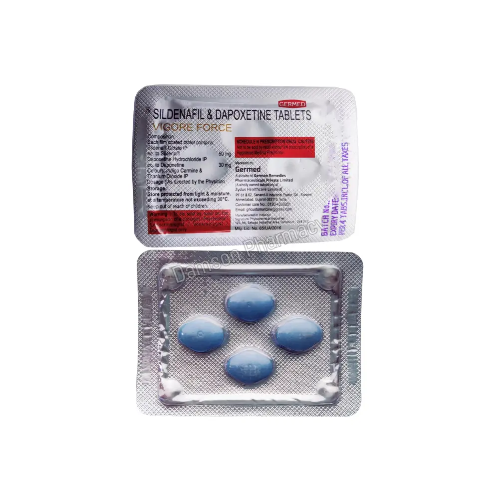 Vigora Force 50mg/30mg Tablet Vigora Force 50mg & 30mg Tablet