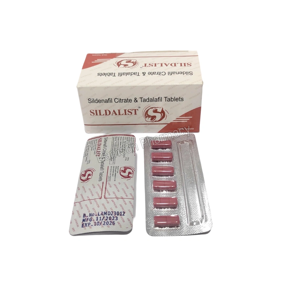 Sildalist 120mg Sildenafil & Tadalafil Tablets Sildalist 120mg Sildenafil & Tadalafil Tablets 1