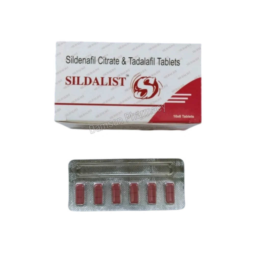 Sildalist 120mg Sildenafil & Tadalafil Tablets Sildalist 120mg Sildenafil & Tadalafil Tablets 3