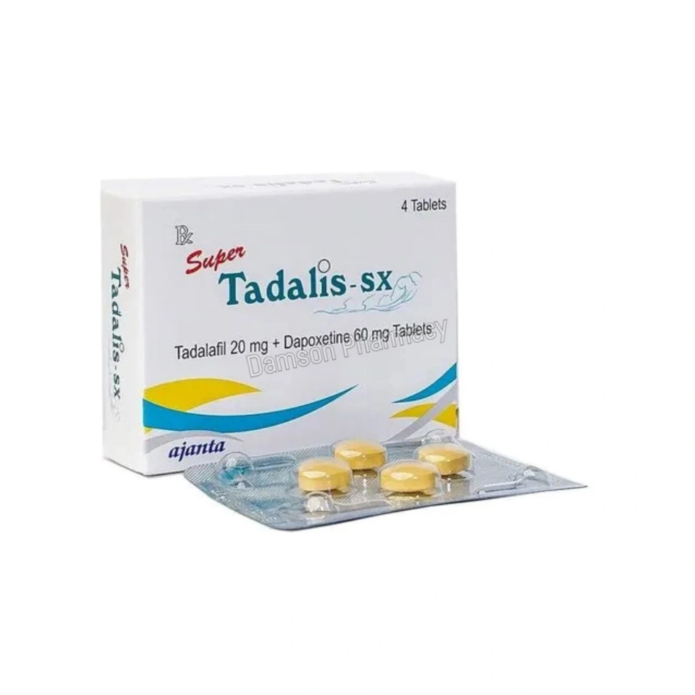 Super Tadalis-SX 80mg Tadalafil & Dapoxetine Tablets Super Tadalis-SX 80mg Tadalafil & Dapoxetine Tablets 1