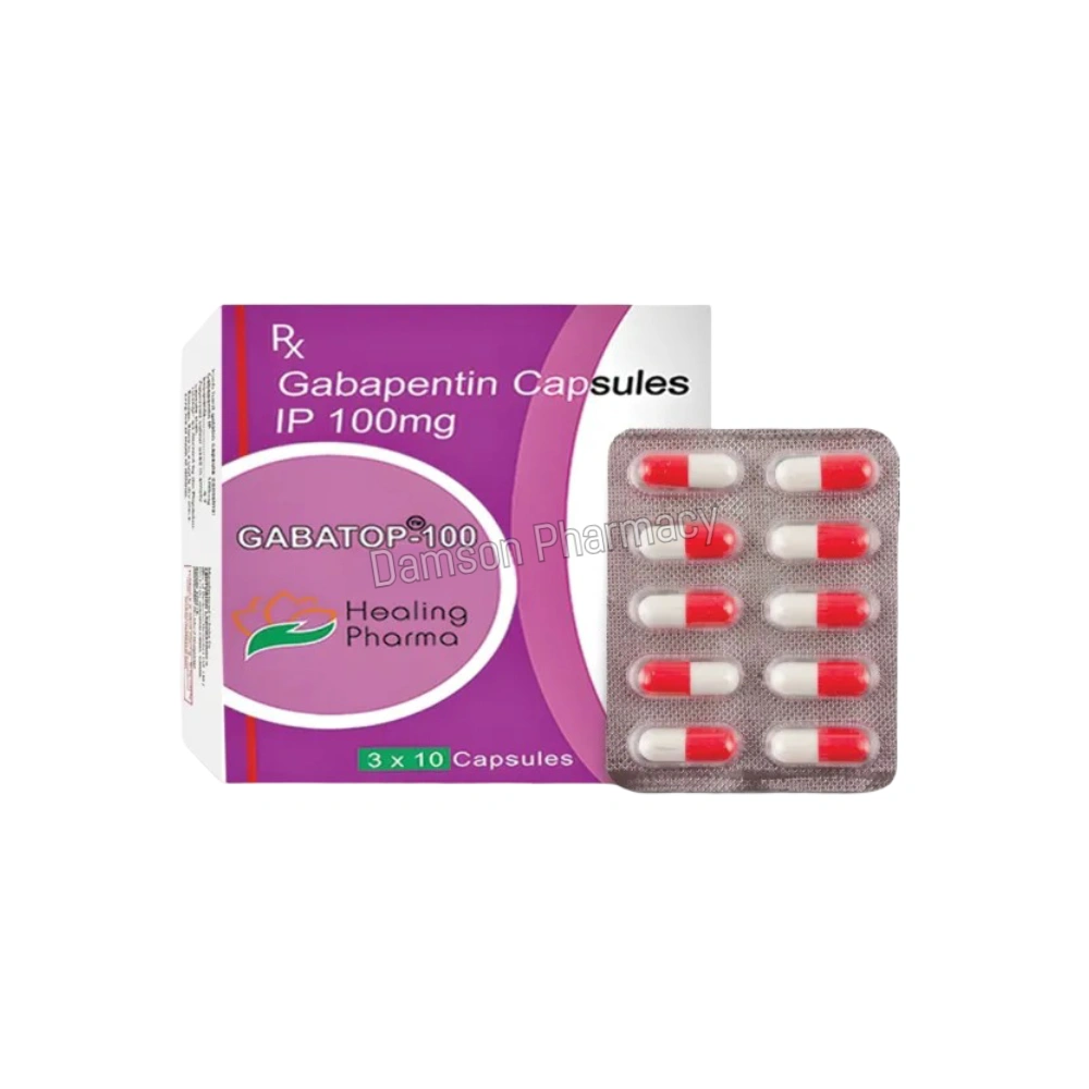 Gabatop 100mg Capsules Gabatop 100mg Capsules 4