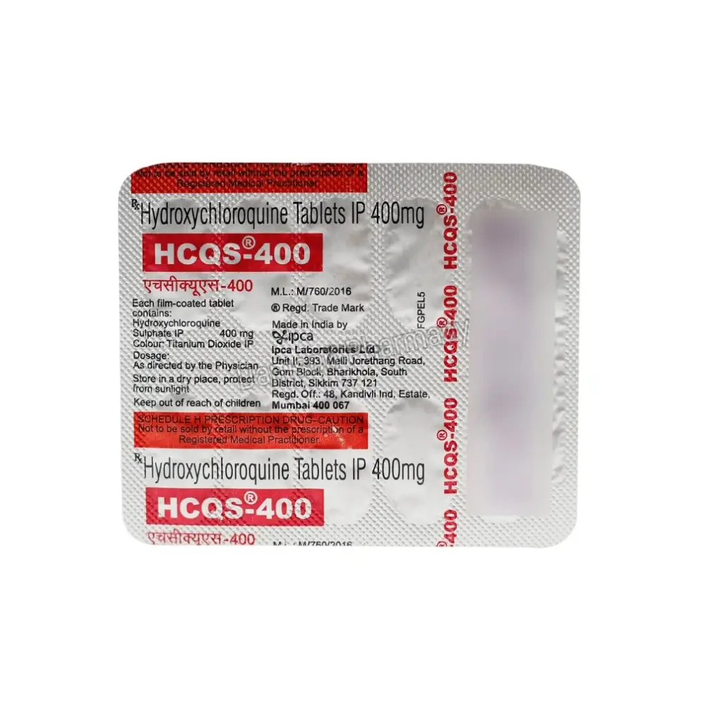 HCQS 400mg Tablet HCQS 400mg Tablet 1