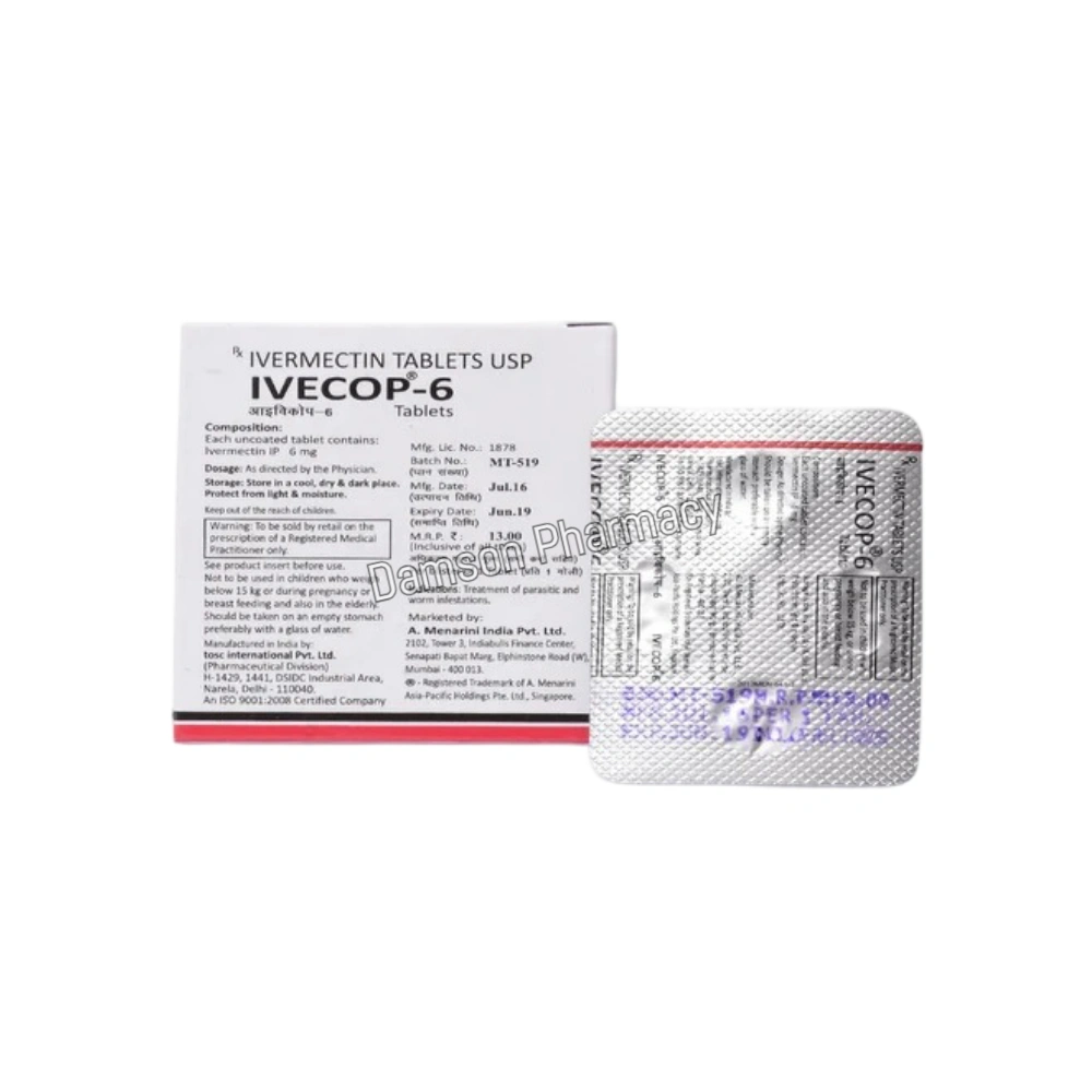 Ivecop 6mg Ivermectin Tablet Ivecop 6mg Ivermectin Tablet 1