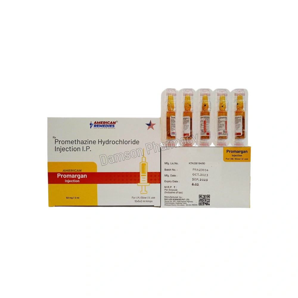 Promargan Injection Promethazine Hydrochloride Promargan Injection 1