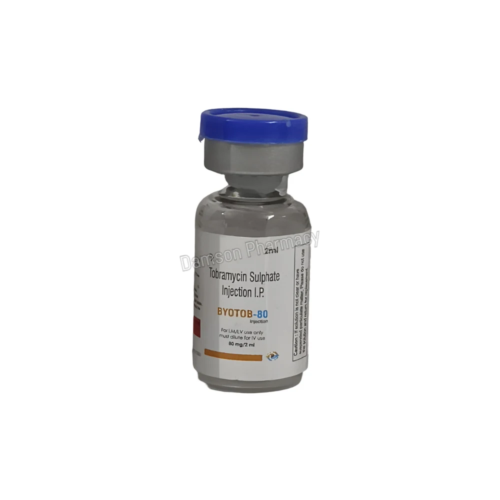 Byotob 80mg Injection Tobramycin Injection Tobramycin Injection 2