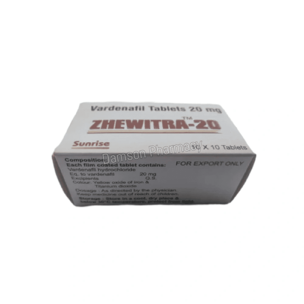 Zhewitra 20mg Tablet Zhewitra 20mg Tablet 1