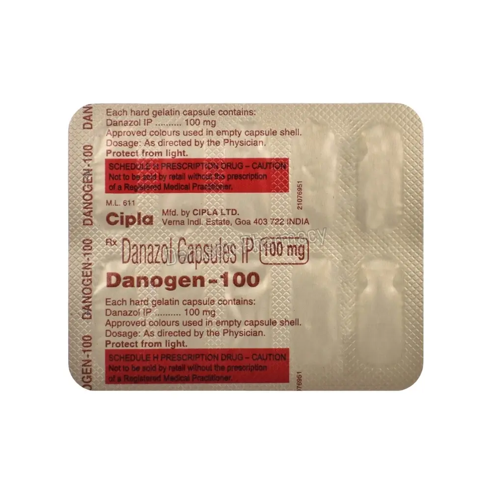 Danogen 100mg Capsule Danogen 100mg Capsule 3