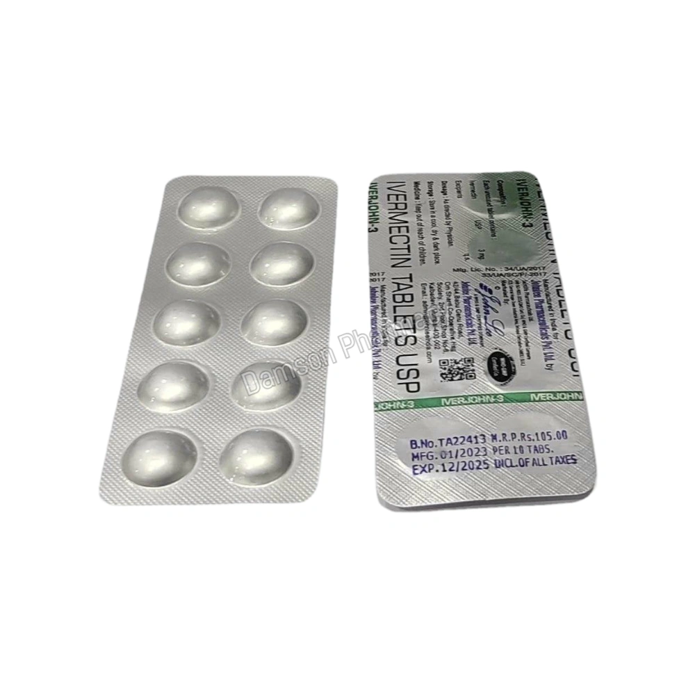 Iverjohn 3mg Ivermectin Tablets Iverjohn 3mg Ivermectin Tablets 2