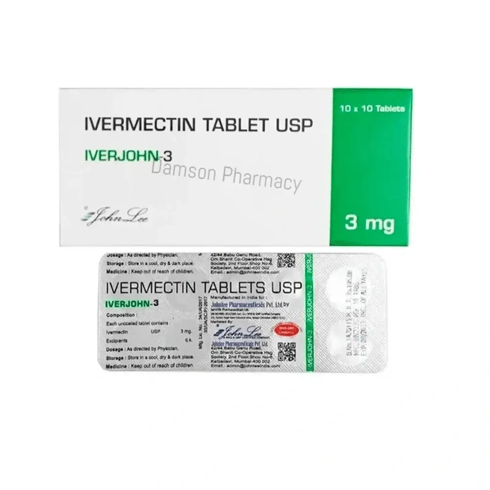 Iverjohn 3mg Ivermectin Tablets Iverjohn 3mg Tablet 2